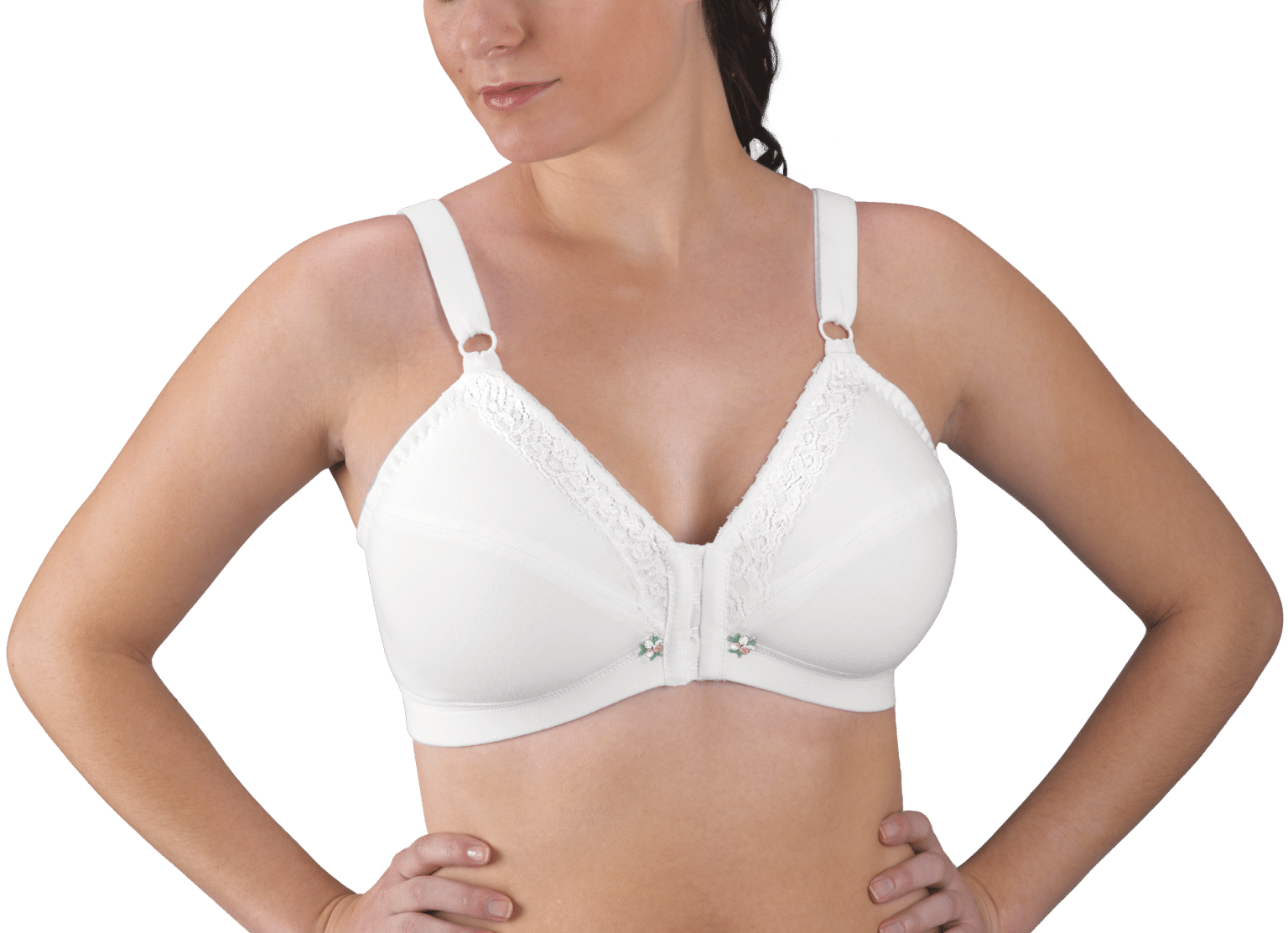 Medium Support Cotton Knit Bra - Design Veronique