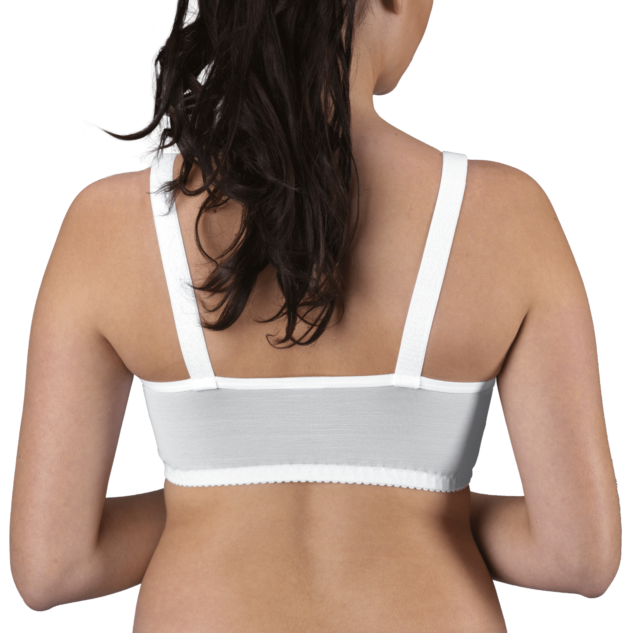 Design Veronique Bella Front-Zippered Cotton Medical/Sports Bra #431-Z -  Nightingale Medical Supplies