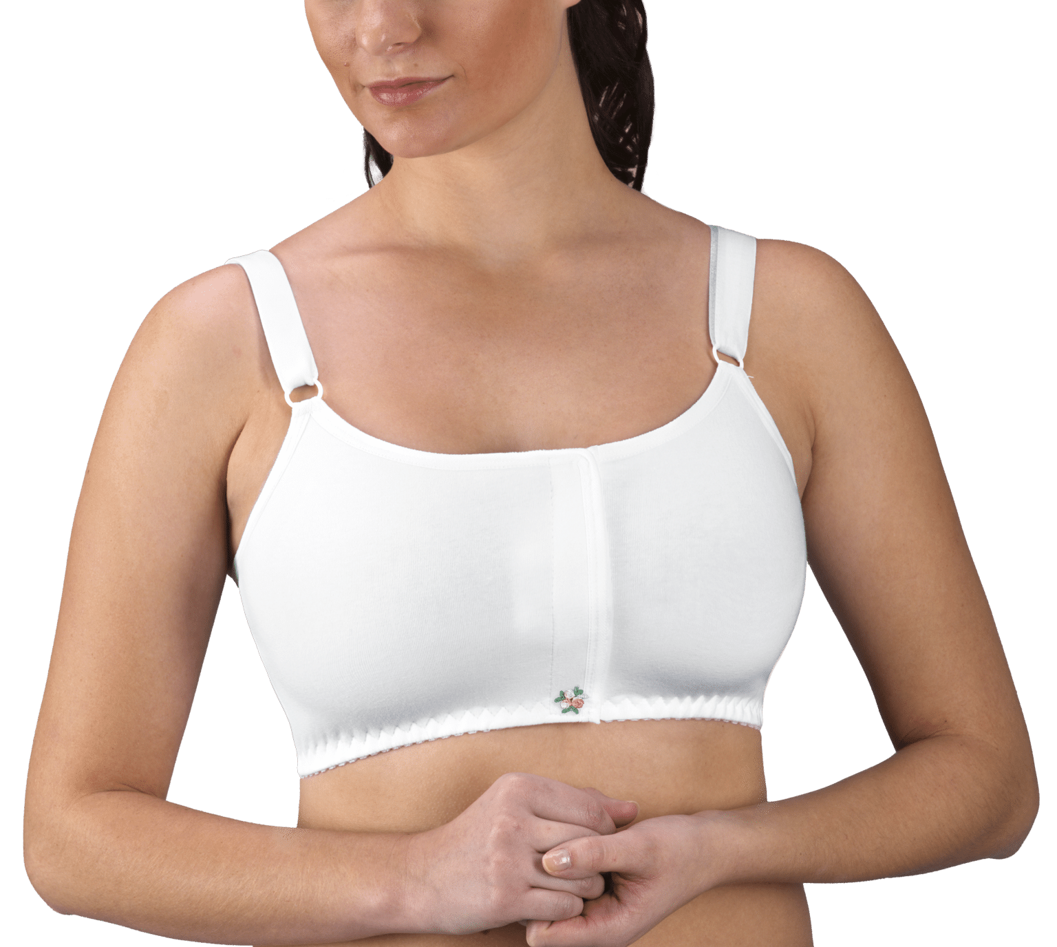 Contouring Compression Cotton Knit Bra - Design Veronique