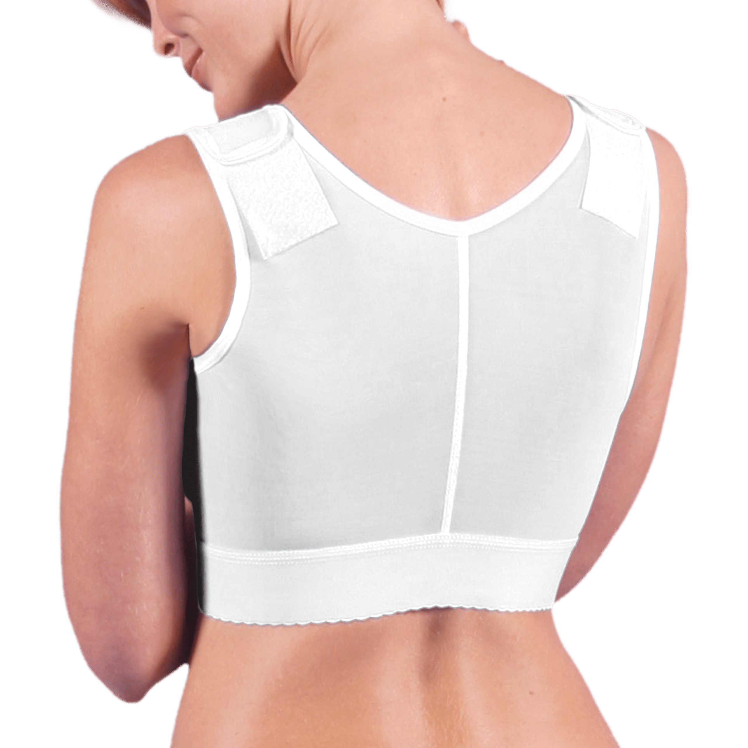 Design Veronique Contouring Front Zippered Cotton Medical/Sports Bra #457-Z