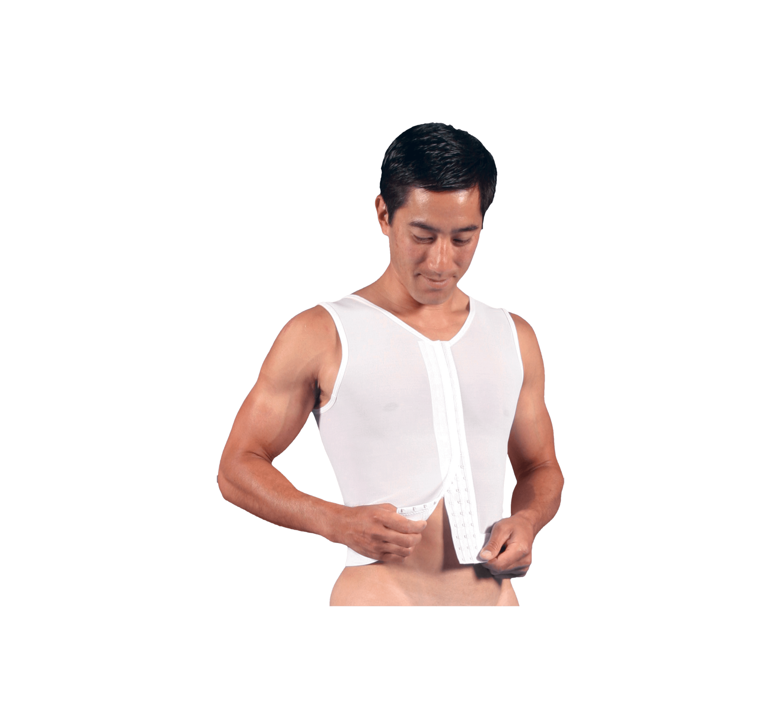 Design Veronique Male Zippered Compression Vest with Arms #642 -  Nightingale Medical Supplies