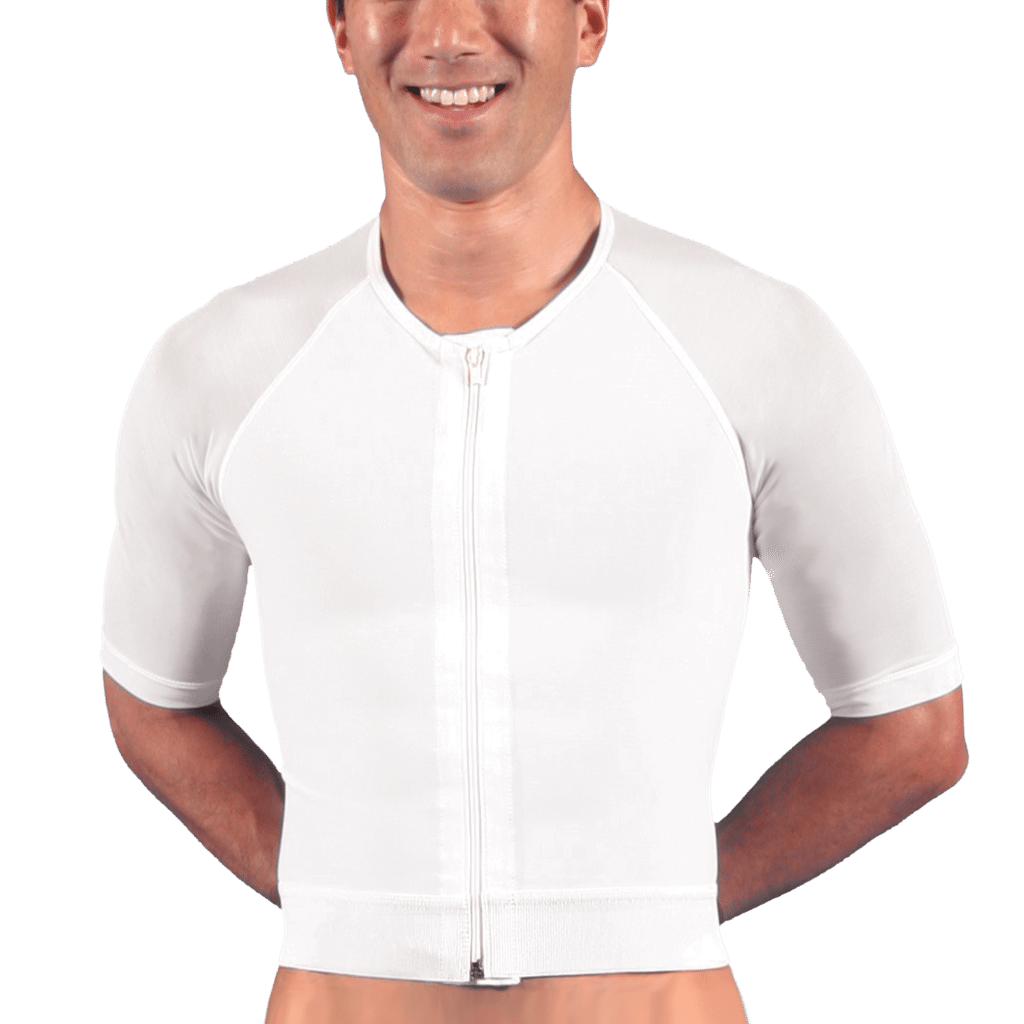 Zippered Compression Vest with Arms Design Veronique