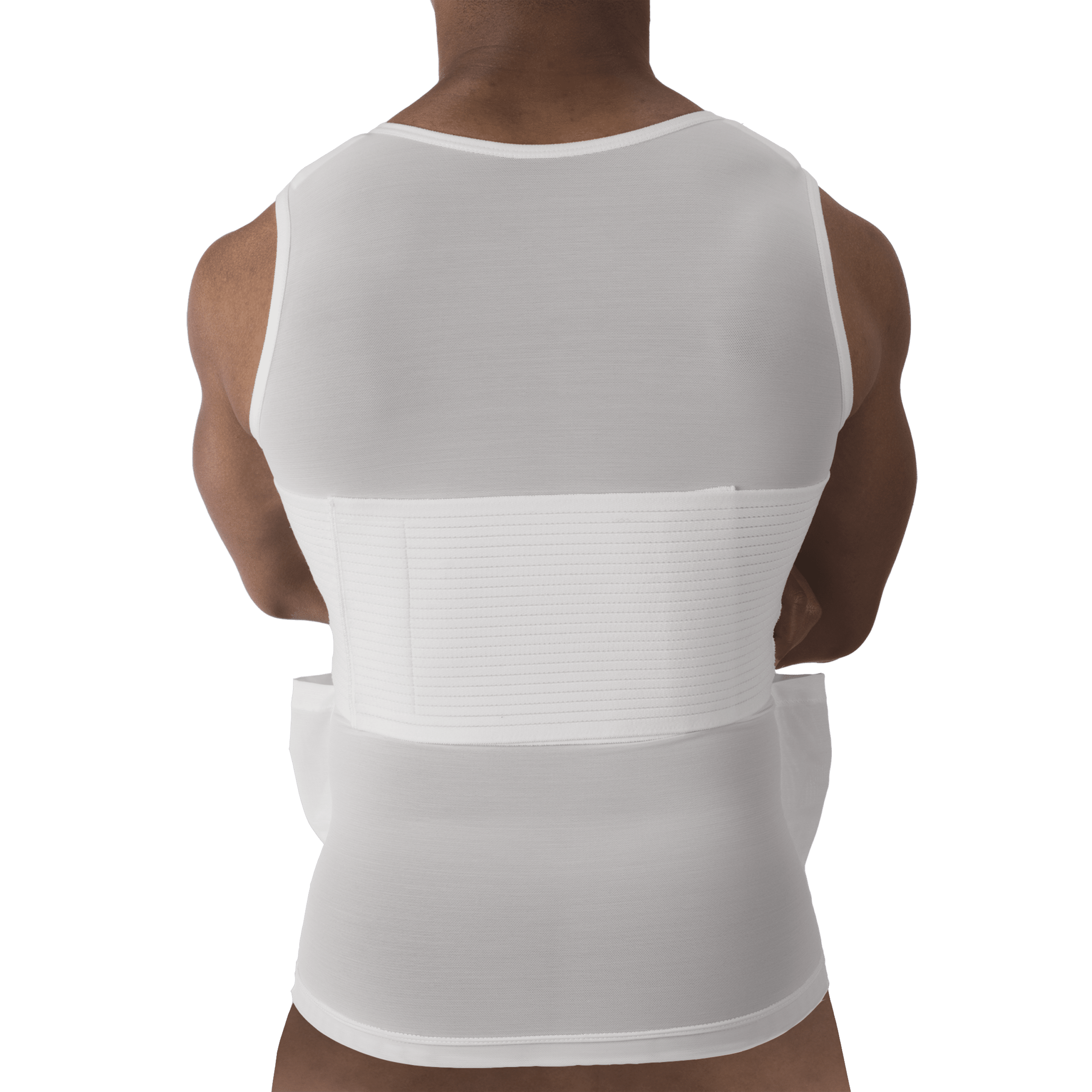 Design Veronique Male Zippered Compression Vest with Arms #642 -  Nightingale Medical Supplies