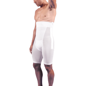 Zippered Above-Knee Abdominal Garment