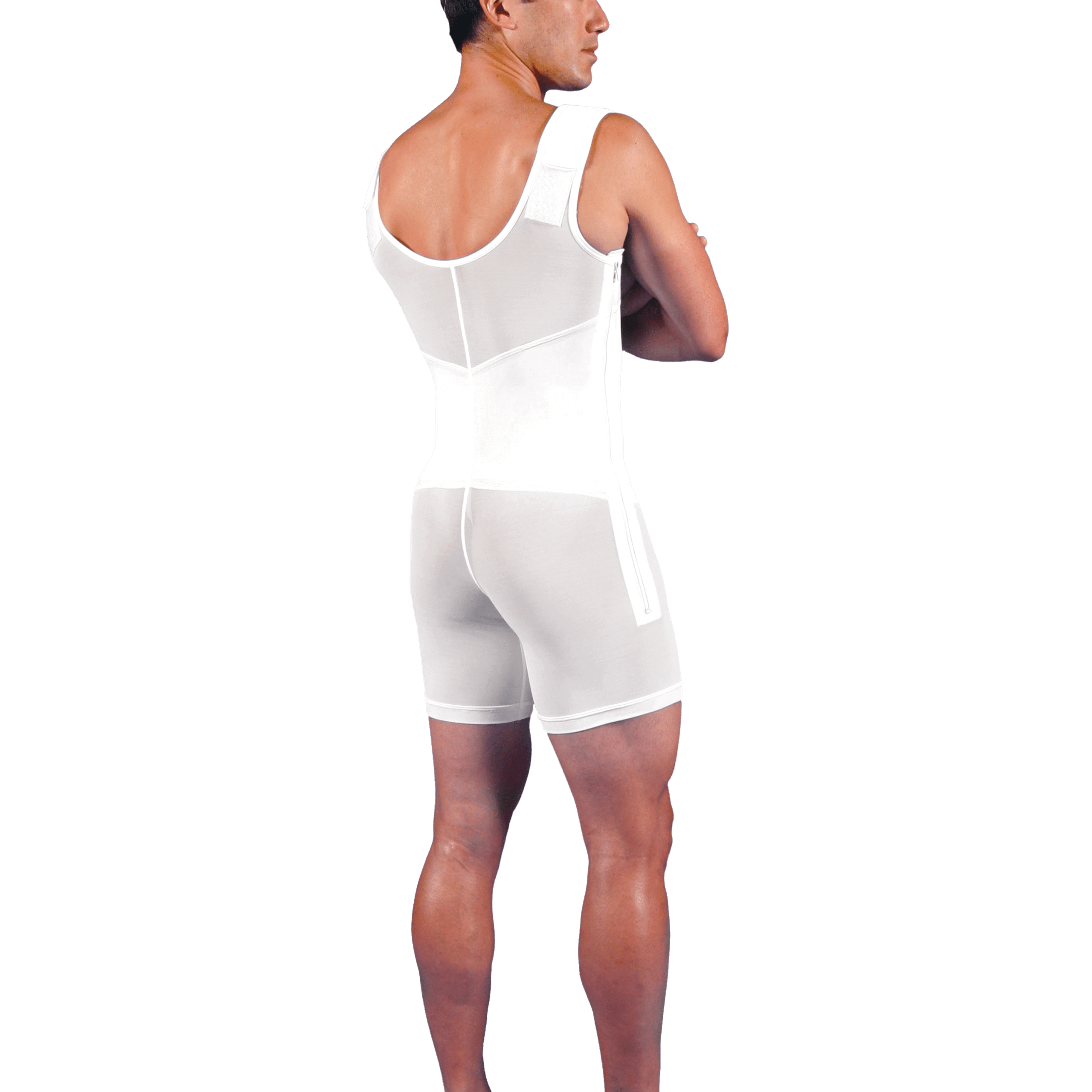 Design Veronique Male Zippered Compression Vest with Arms #642 -  Nightingale Medical Supplies