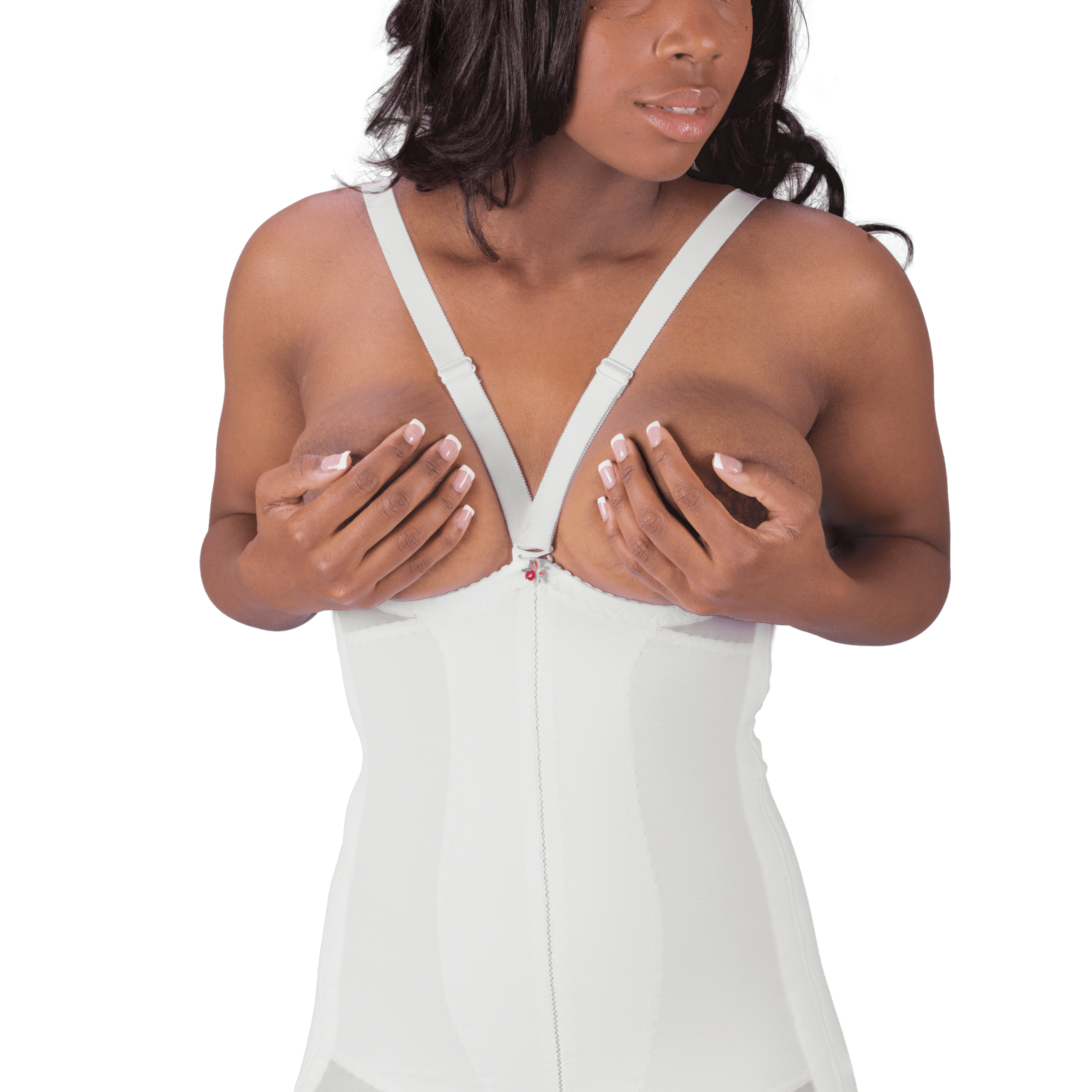 Design Veronique Zippered High-Back Torso Brief with Bra #B85 - Nightingale  Medical Supplies