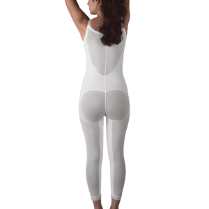 Design Veronique Zippered High-Back Abdominal Girdle with Bra, Targeted  Compression Inner Panels #B850-TCP