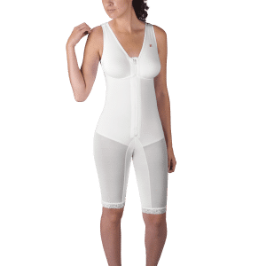 Zippered Above-Knee Molded Buttocks High-Back Girdle - Design