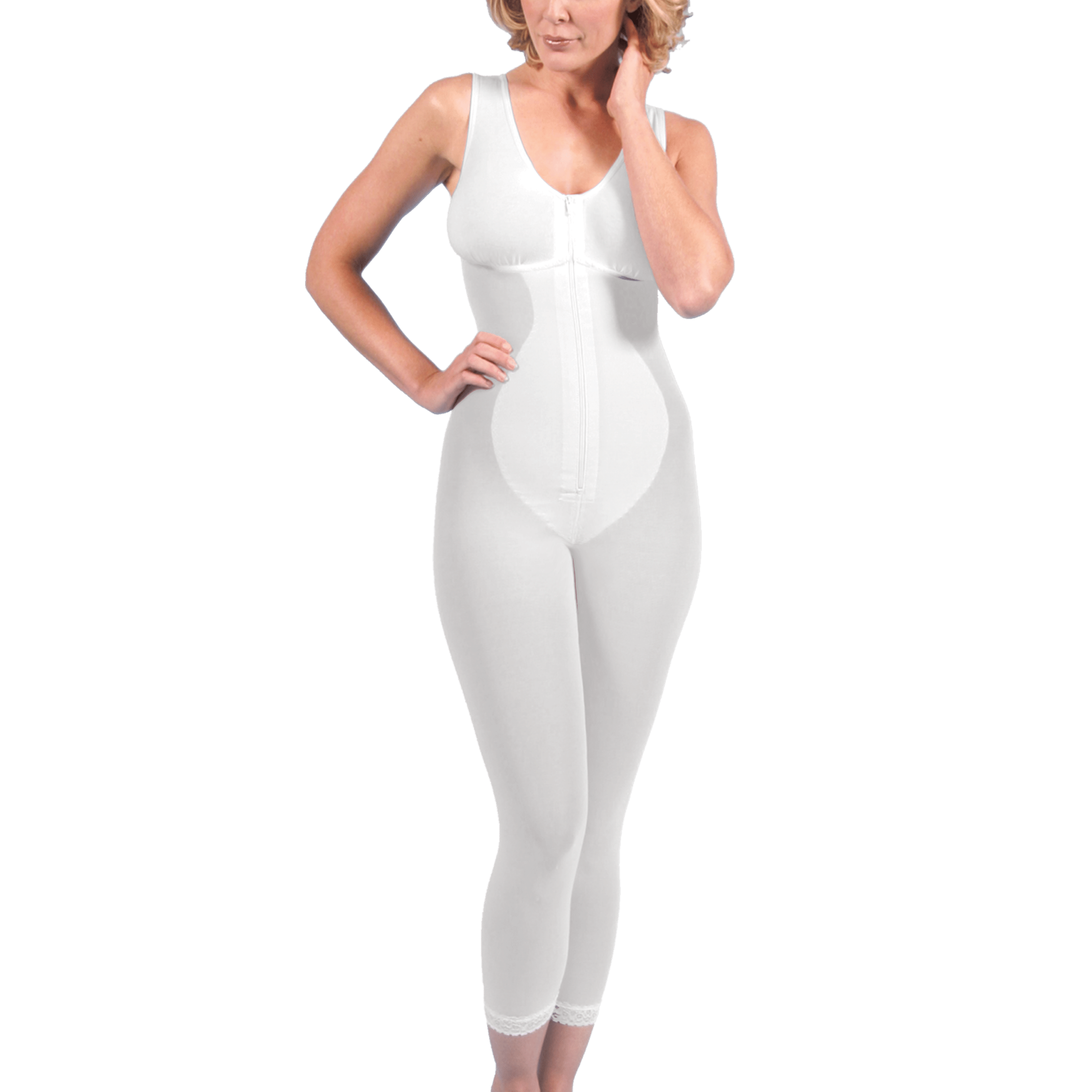 Design Veronique Zippered Rubenesque High-Back Full-Body Girdle #R856 -  Nightingale Medical Supplies