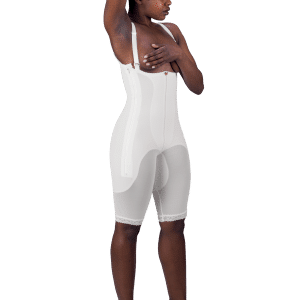 Zippered Rubenesque High-Back Body Girdle