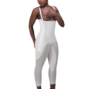 Zippered Rubenesque High-Back Full-Body Girdle